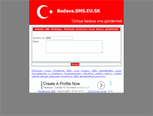 Tablet Screenshot of bedava.freetextuk.com