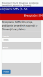 Mobile Screenshot of brezplacni.freetextuk.com